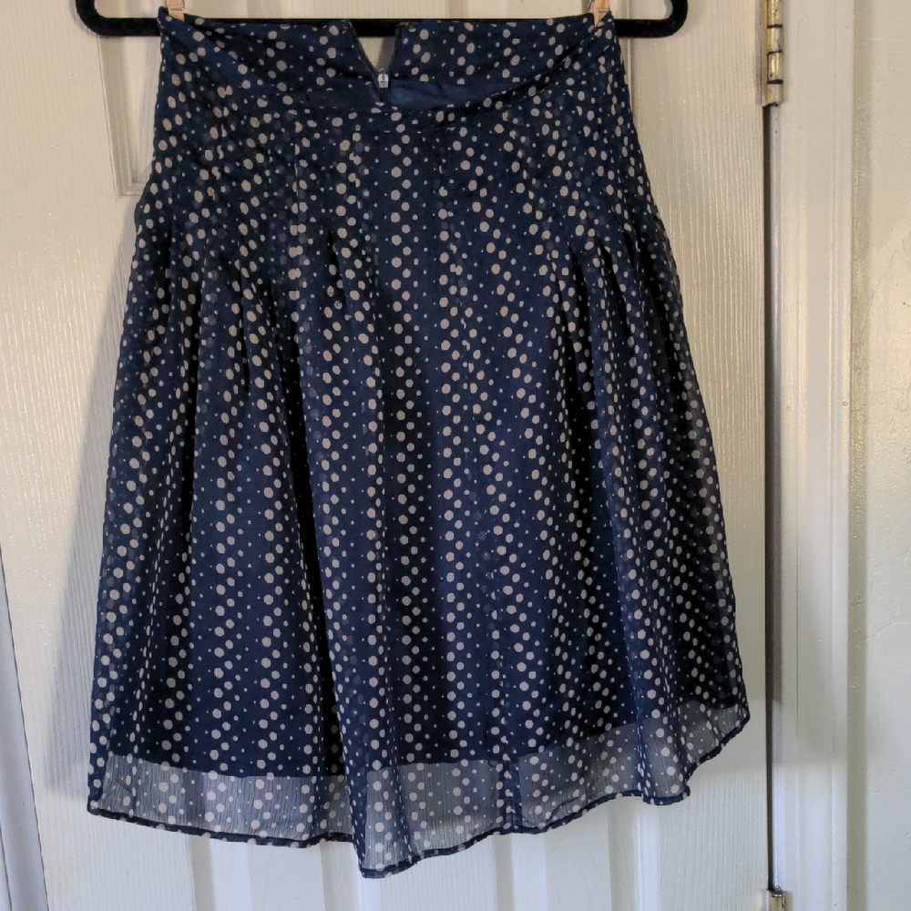 2ME Blue Polka Dot Skirt